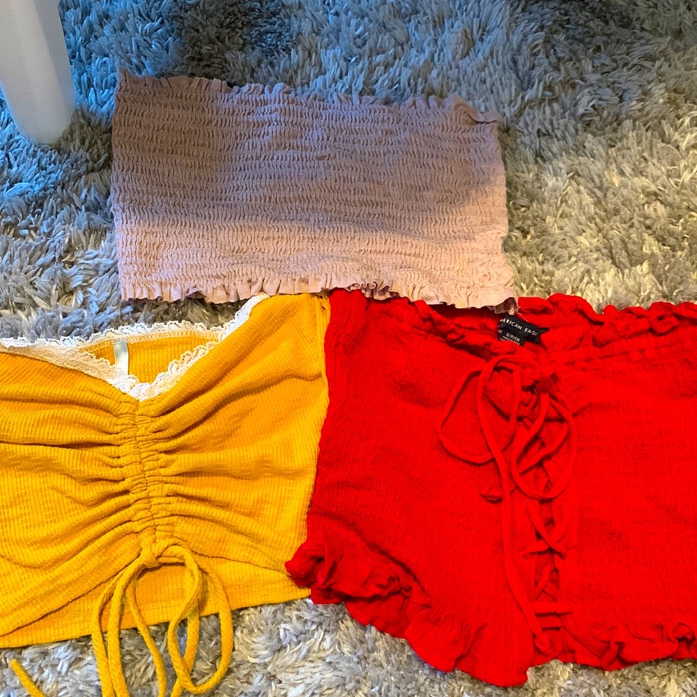 Bundle of tube tops